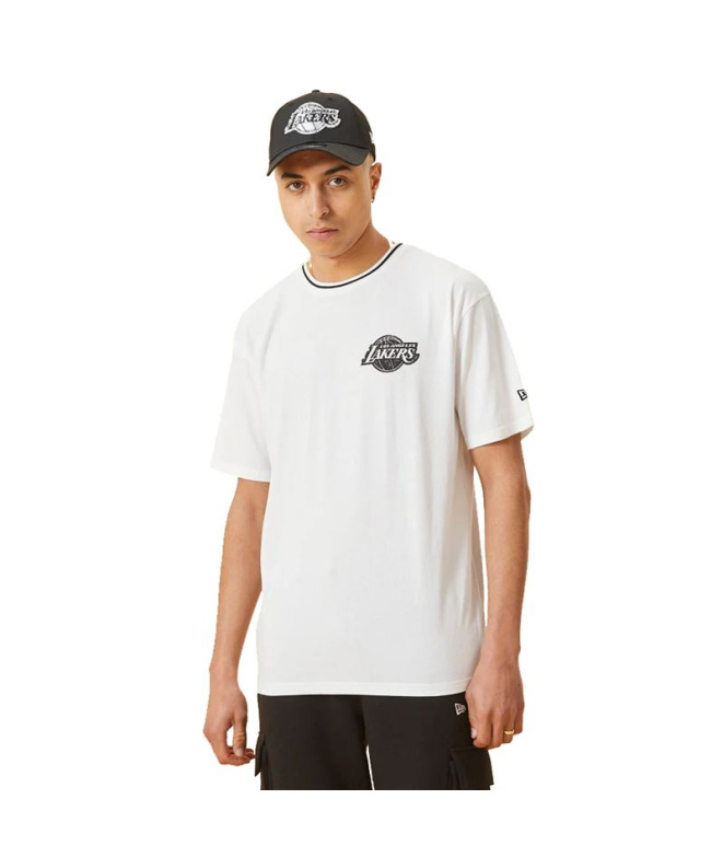 Camiseta New Era Los Angeles Lakers Gráfico M...