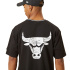 Camiseta New Era Chicago Bulls Gráfico M Preto