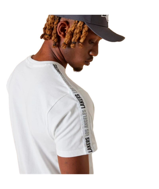 Camiseta New Era LA Lakers NBA Taping Homem WH