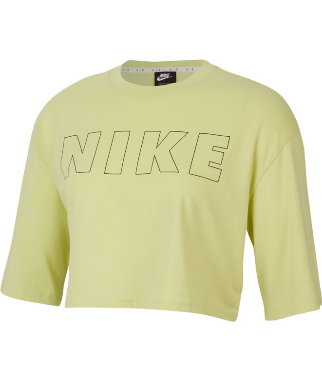 T-shirt Sportswear Nike Air Jaune