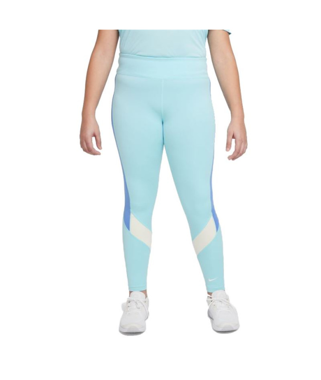 Malhas Nike Dri-FIT One Meninas Azul