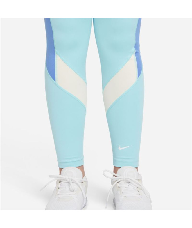 Malhas Nike Dri-FIT One Meninas Azul