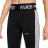 Malhas de fitness Nike Dri-FIT Pro Warm Meninas Preto