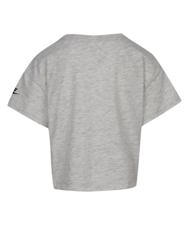 T-shirt Nike Tricot Filles Gris