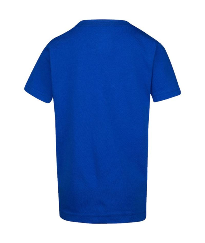 Camiseta de manga curta Nike Swoosh Infantil Blue