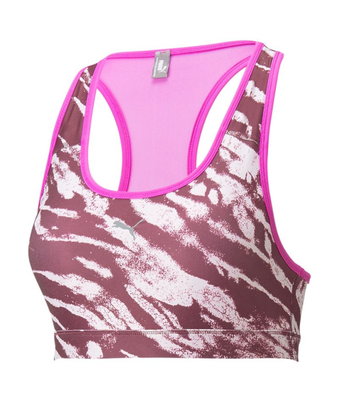 Brassiere de sport Puma Mid Impact W Rose