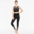 Top curto de trainning Puma Studio Ombre Racerba Black