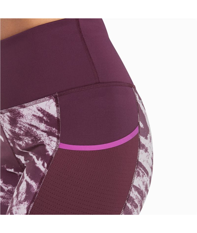Malhas 7/8 Puma run 5k Mulher Roxo