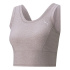 Haut de fitness Puma Studio Yogini Luxe Crop Tank W Violet