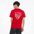 T-shirt Ferrari Race Graphic M Rouge