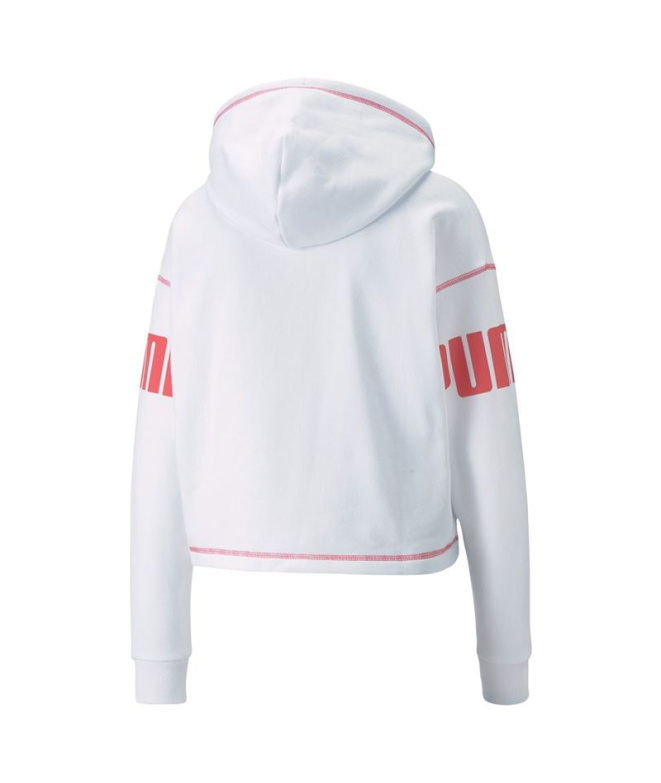 Moletom Puma Power Hoodie Fl W White