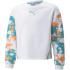 Sweat sans capuche Puma Alpha Crew Filles Blanc