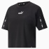 Camiseta Puma Power Tape Crop W Preto