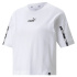 T-shirt Puma Power Tape Cropped W Blanc