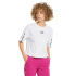Camiseta Puma Power Tape Cropped W White