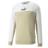 Sweat Puma ESS+ Block Crew M Blanc