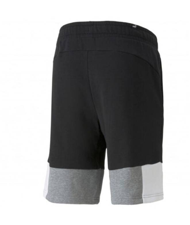 Calça curtos Puma Essentials+ Block Homem Bk