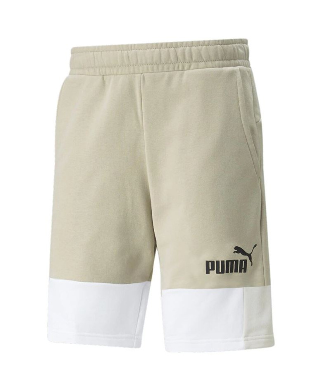 Pantalons Puma Essential+ Block Homme Beige