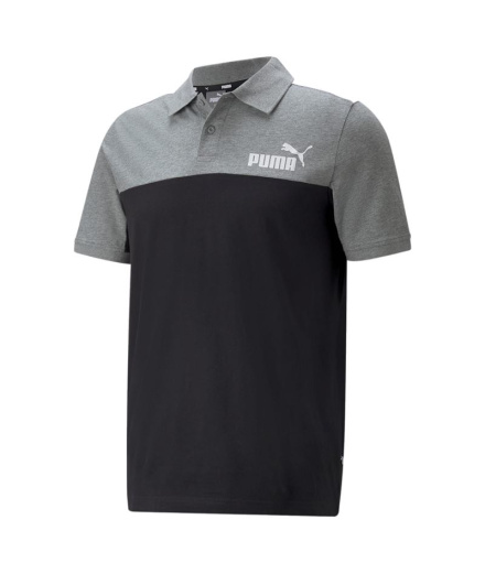 Polo Puma Essentials+ Block M Grey