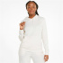 Sweat Puma Essentials Embroidery Femme Blanc