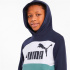 Moletom Puma Essential Colorblock Menino Azul