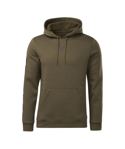 Moletom Reebok Training Essentials Tape M Verde Exército