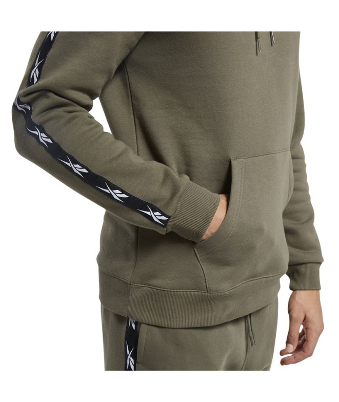 Sweat Reebok Training Essentials Tape M Vert Armée