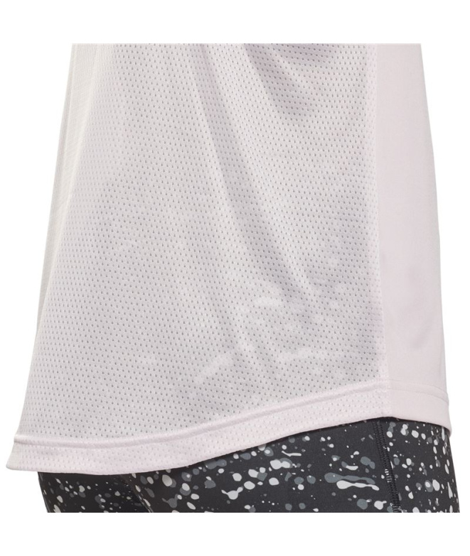 T-shirt sans manches d'entraînement Reebok Mesh...