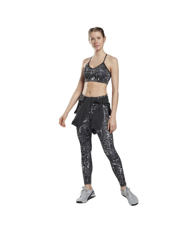 Sujetador sportif Reebok Workout Ready Printed