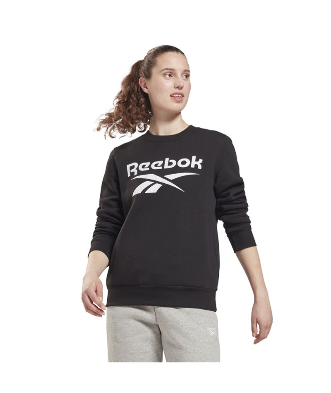 Moletom sem capuz Reebok identity Logo Fleece W...