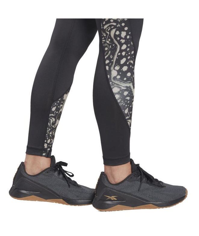 Collants de fitness Reebok Modern Safari W Noir