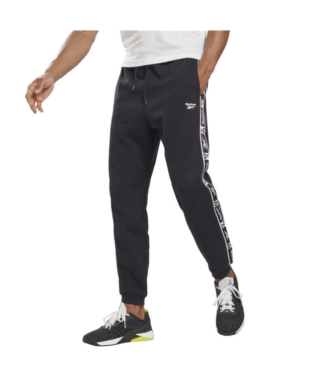 Pantalons Reebok Ri Tape Jogger M Noir