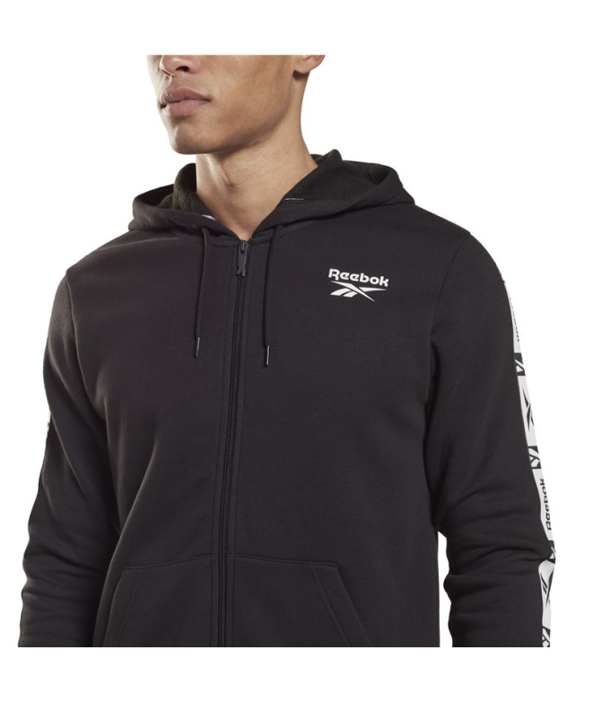 Chaqueta de chándal Reebok Identity Tape FZ M...
