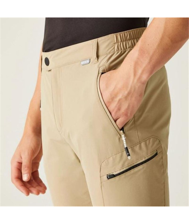Pantalones Regatta Highton Z/O Hombre Beige