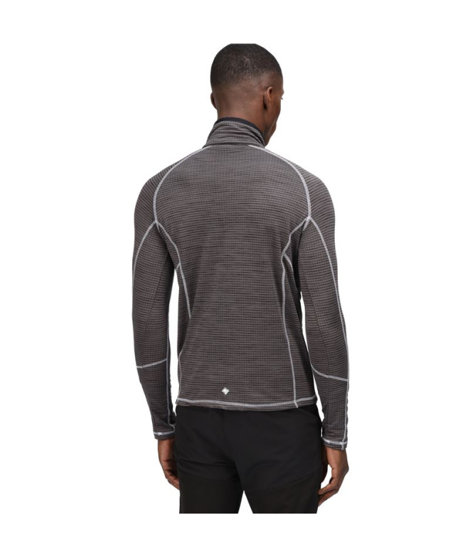 Camiseta Regatta Yonder Half-Zip M Cinza escuro