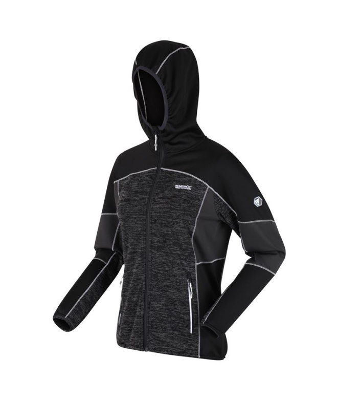 Casaco polar Regatta Walbury II Full Zip W Preto