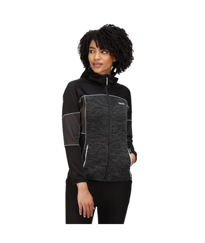 Casaco polar Regatta Walbury II Full Zip W Preto