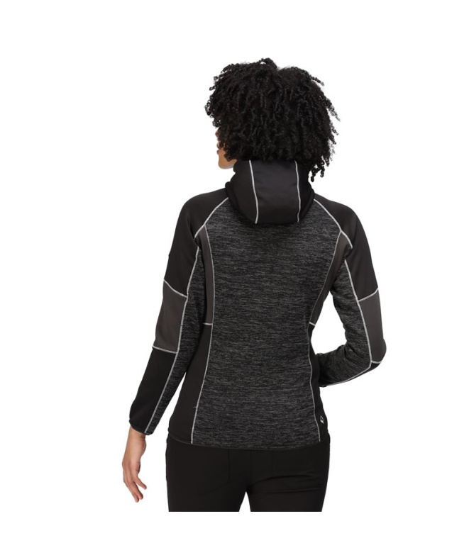 Casaco polar Regatta Walbury II Full Zip W Preto