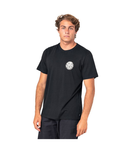 Camiseta Rip Curl Wettie Essential Preto Homem