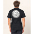 Camiseta Rip Curl Wettie Essential Negro Hombre