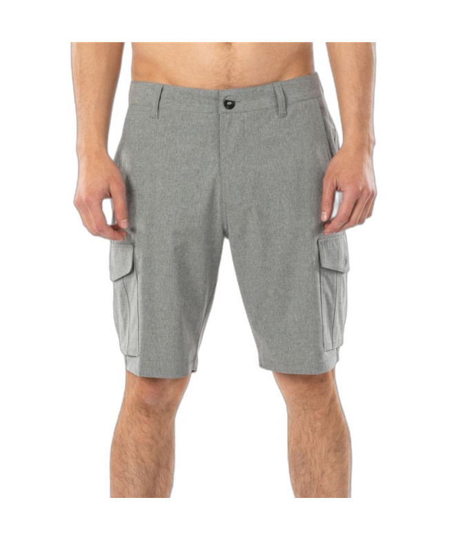Calça Rip Curl Boardwalk Trail Cargo Cinza Homem