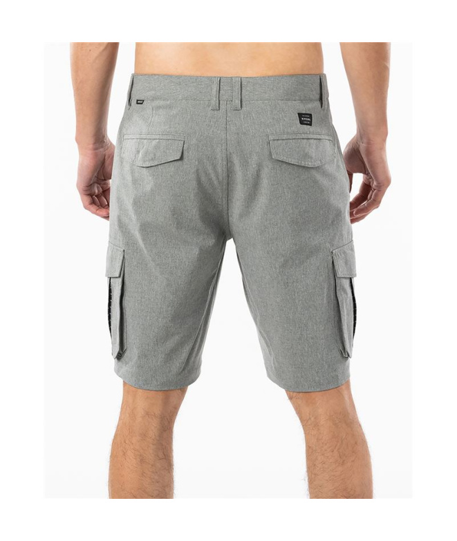 Calça Rip Curl Boardwalk Trail Cargo Cinza Homem