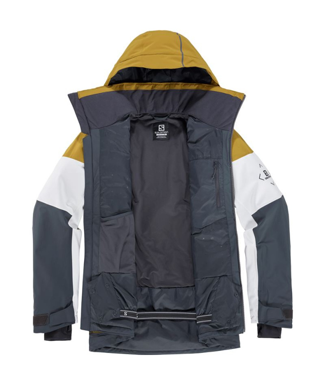Veste de ski Salomon Slalom M Gris foncé