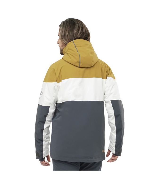 Casaco de esqui Salomon Slalom M Cinza escuro