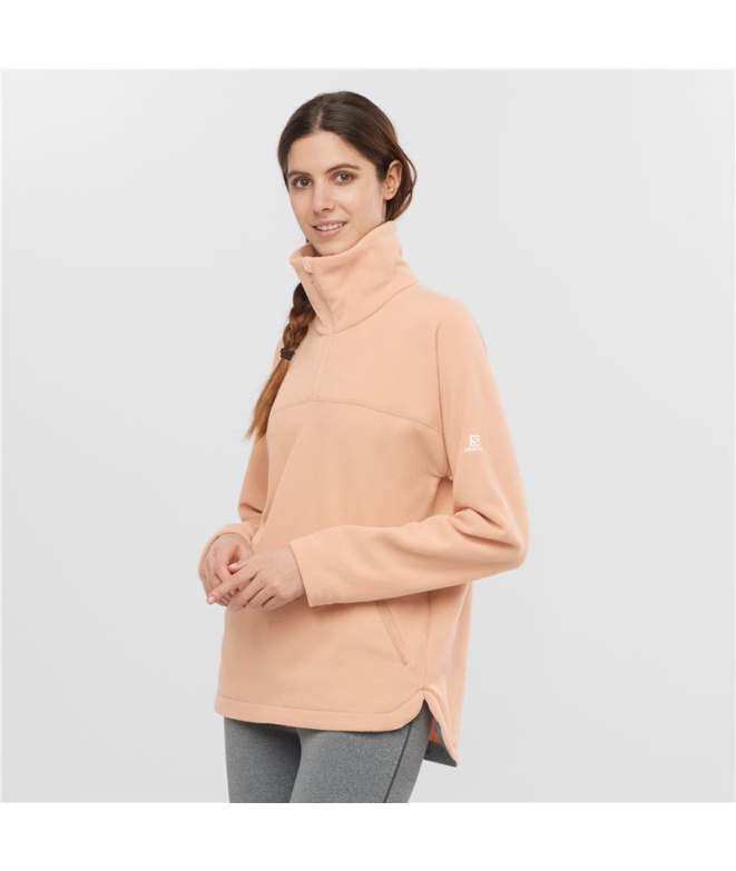 Forro polar Salomon Essentiall Cosy W Pink