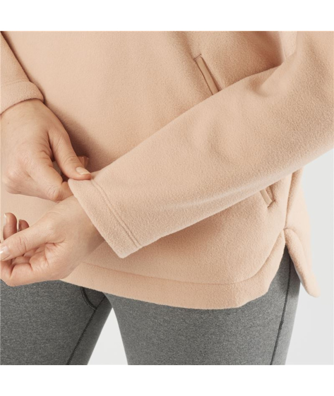 Forro polar Salomon Essentiall Cosy W Pink