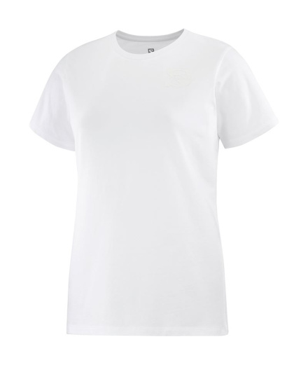 Camiseta Fitness Salomon Pequeno Logotipo