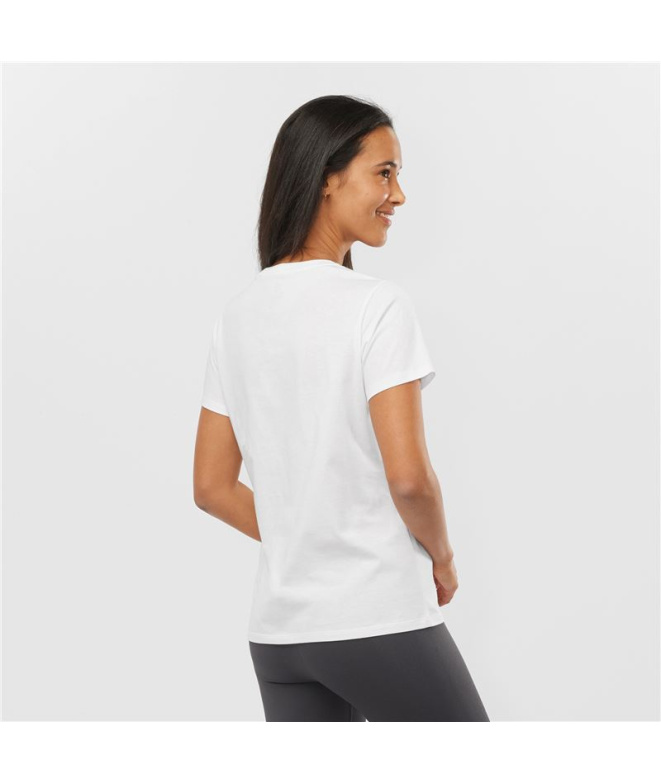 Camiseta Fitness Salomon Pequeno Logotipo