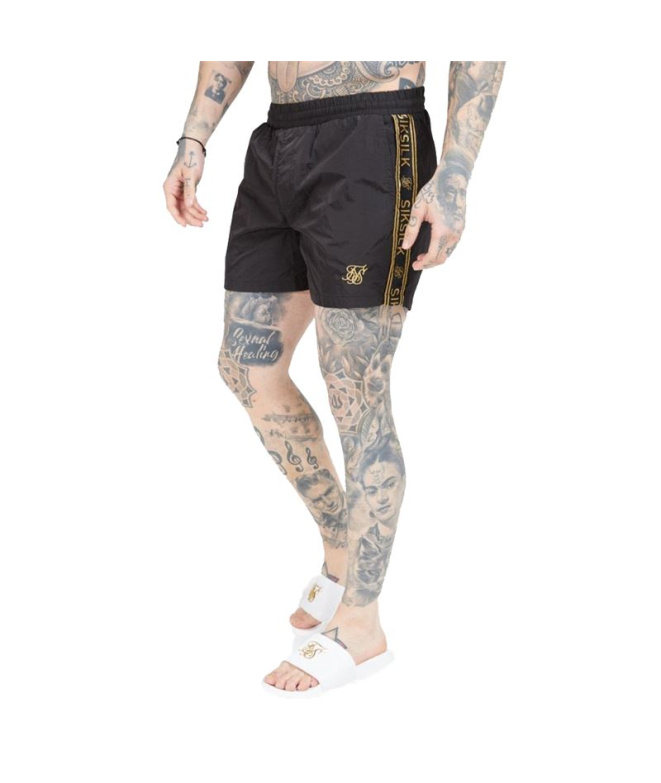 Pantalones Siksilk Crushed Tape Hombre