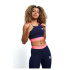Haut de Fitness Siksilk Neon Tape Bralette Femme